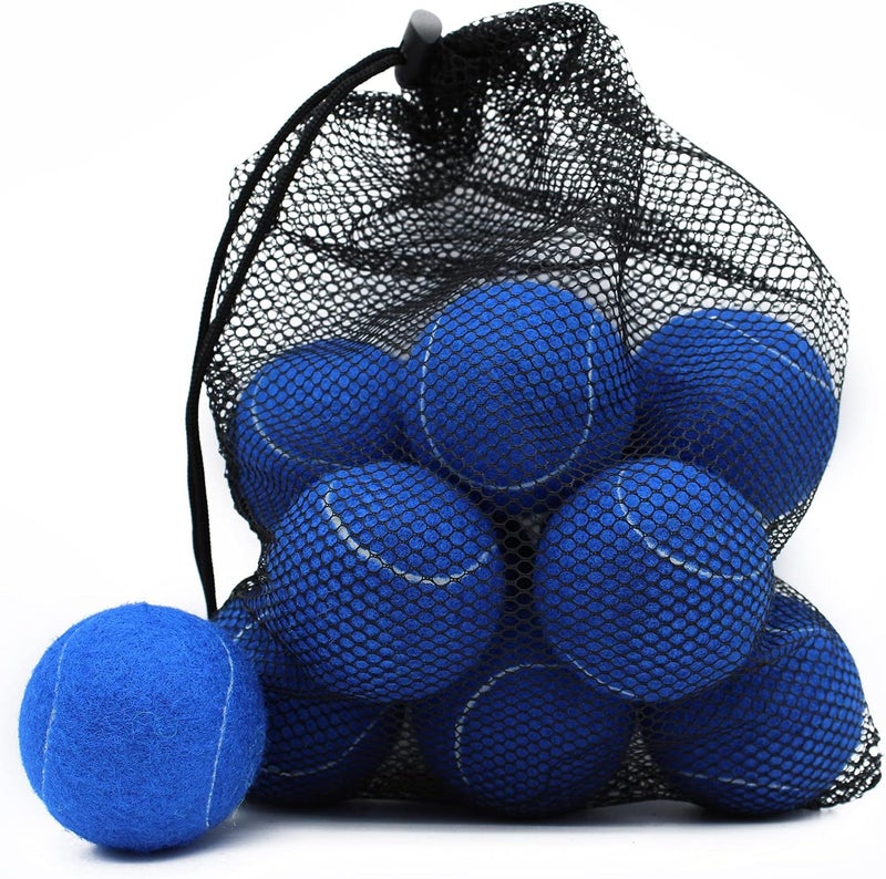 Magicorange Tennis Balls, 12 Pack Advanced Training Tennis Balls Practice Balls, Come with Mesh Bag for Easy Transport, Good for Beginner Training Ball - Image 1